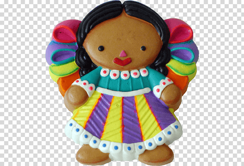 Clay Magnet Doll