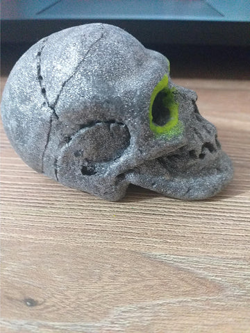 Clay Skull- Shine in the dark Halloween